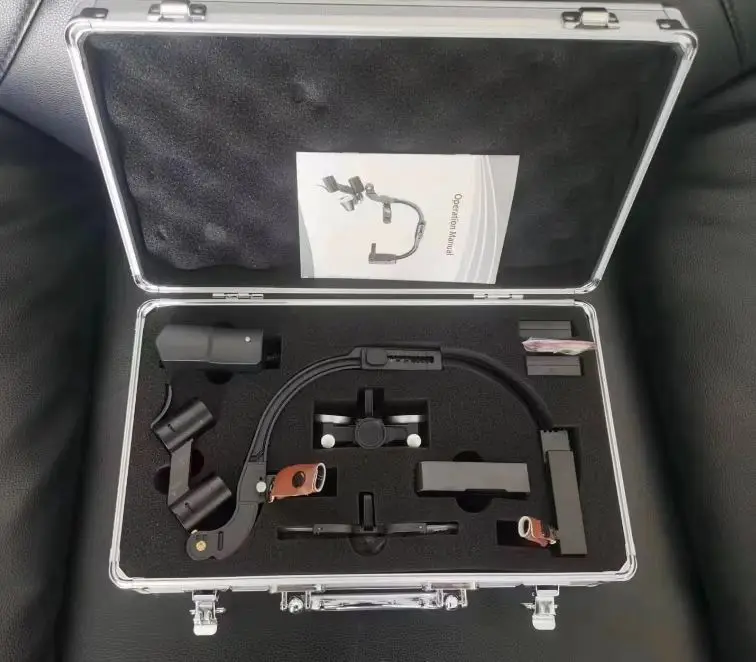 2.5X 3.5X Magnification Binocular Dental Loupe Surgery Surgical Magnifier with Headlight LED Light Dentist Medical Loupes Lamp