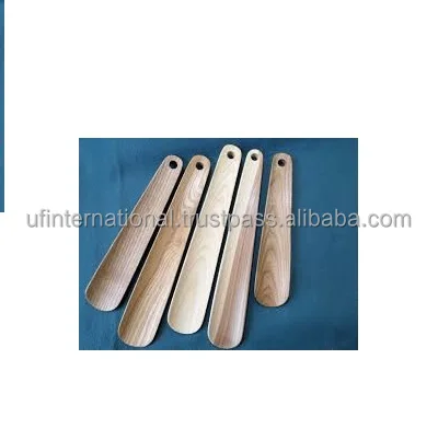 Деревянный обувной рожок с длинной ручкой деревянный для обуви мужчин детей женщин натурального дерева и мелких предметов