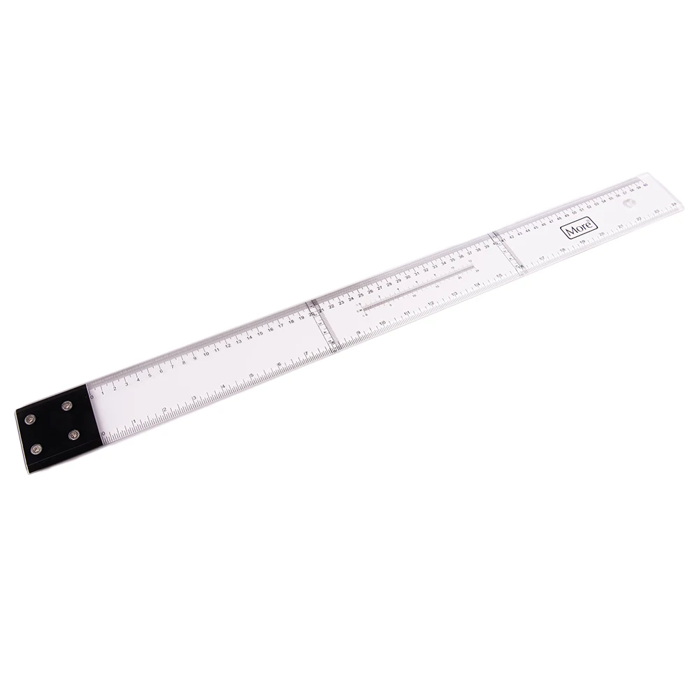 Acrylic T-Square With Removable Head with carrying bag