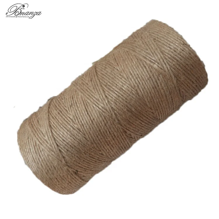 Heavy Count 100% Jute Yarn of 84 lbs 1 Ply Hessian Quality for Rope Making