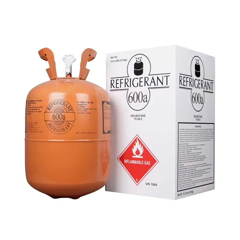Factory Wholesale Refrigerant R600 Gas For Air Conditioning Cooling Gas R600a Price For Sale