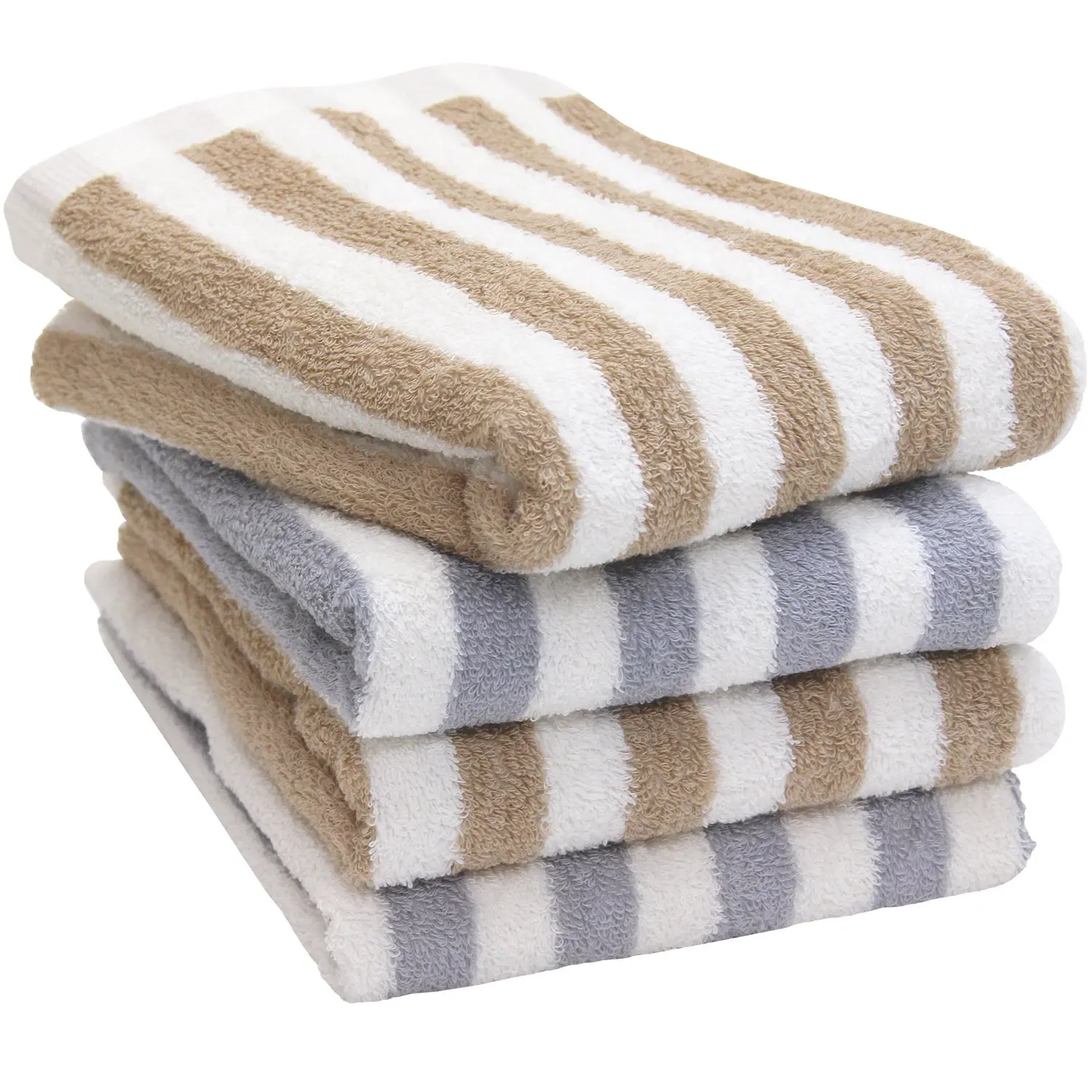 [Wholesale Products] HIORIE Osaka Senshu Brand Stripe Towel 100% Cotton Hand Towel 34*85cm 450GSM Face Towel Thick Soft