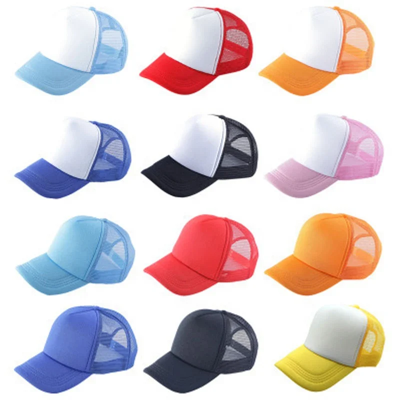 Wholesale Custom logo promotional gift 5 Panel OTTO Golf Foam mesh Gorras Gorros  cotton Baseball Trucker Hat