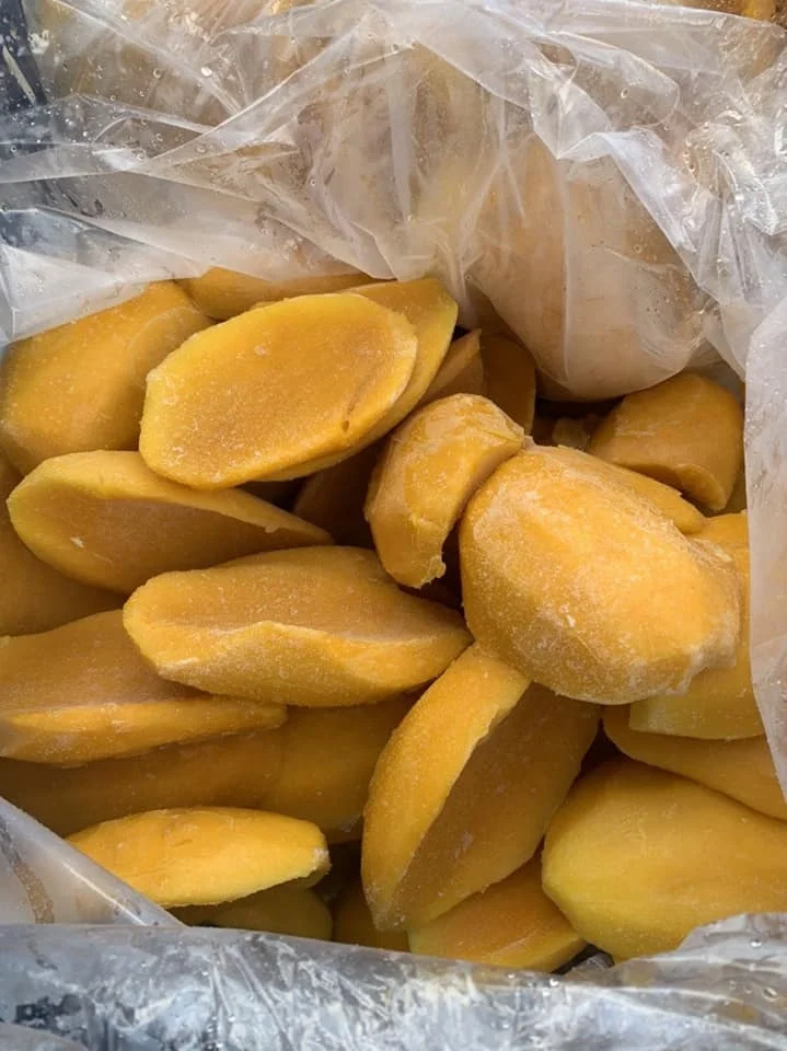 Замороженное манго для закусок замороженные фрукты чипсы из