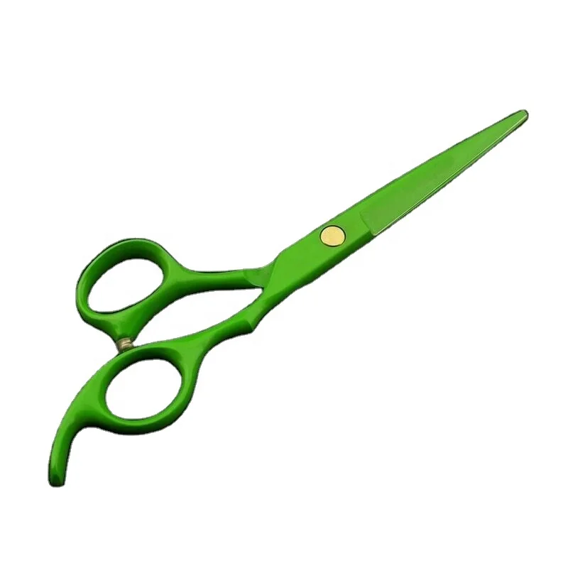 VG 10 настраиваемые ножницы для стрижки волос Парикмахерские из нержавеющей стали прямые лезвия с острым наконечником стальная ручка