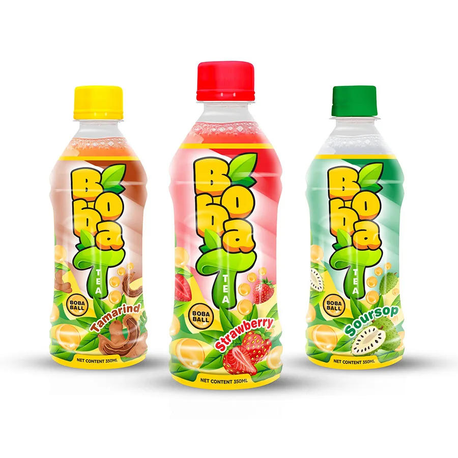 Nico Popping Boba Bubble Чай 350 мл клубничный сок Tamarind suice оптовые поставщики OEM ODM безалкогольные напитки производитель