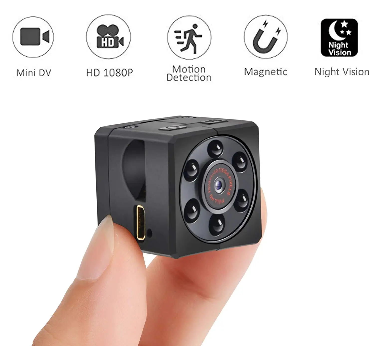 2022 High Quality MD18 Night Version HD 1080P Security Surveillance Mini Camera Recorder Smart Home Video Mini Camcorders