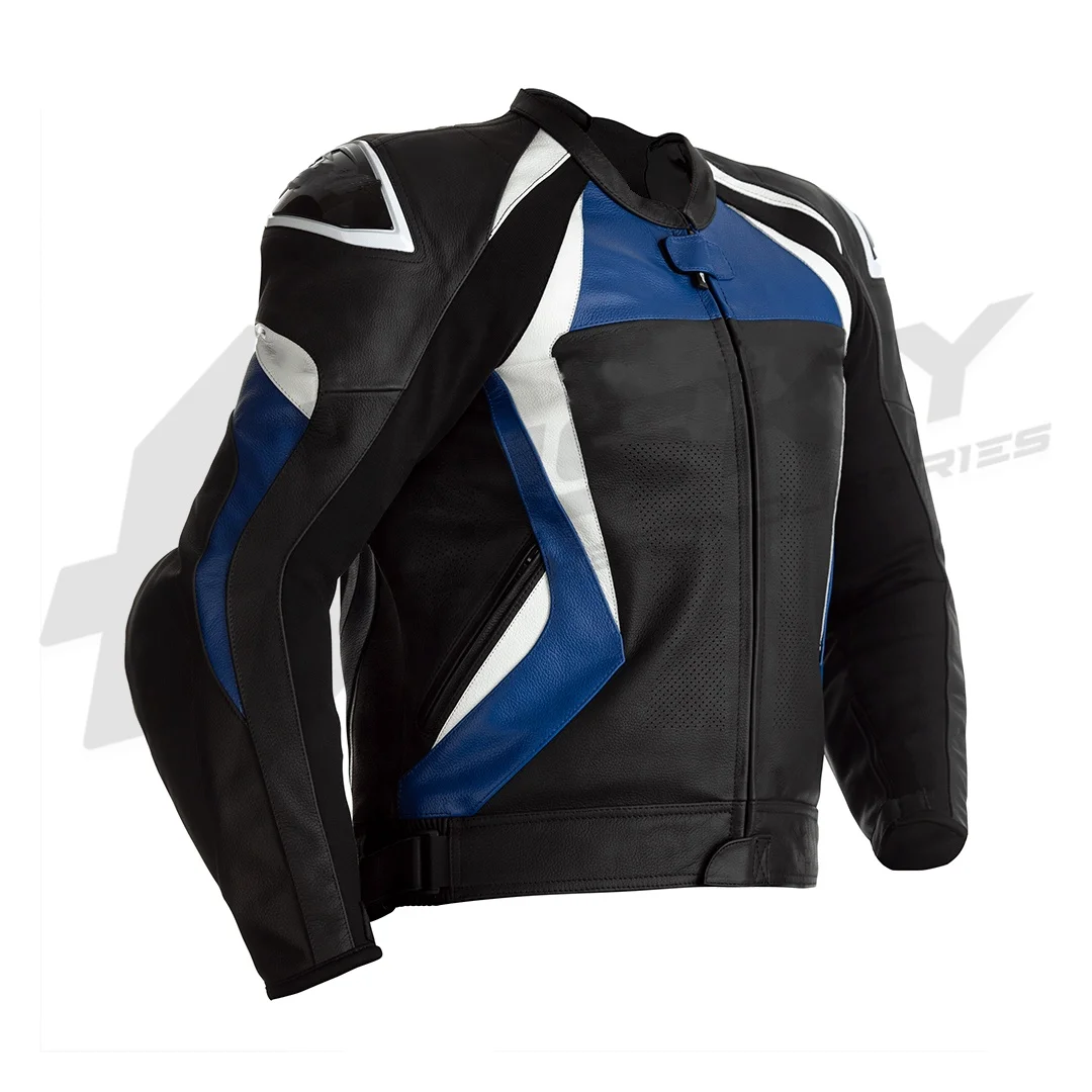 2023 Hot Selling Leather Motorbike Racing Jacket CE Approved Premium Quality Short Leather Motorbike Jacket