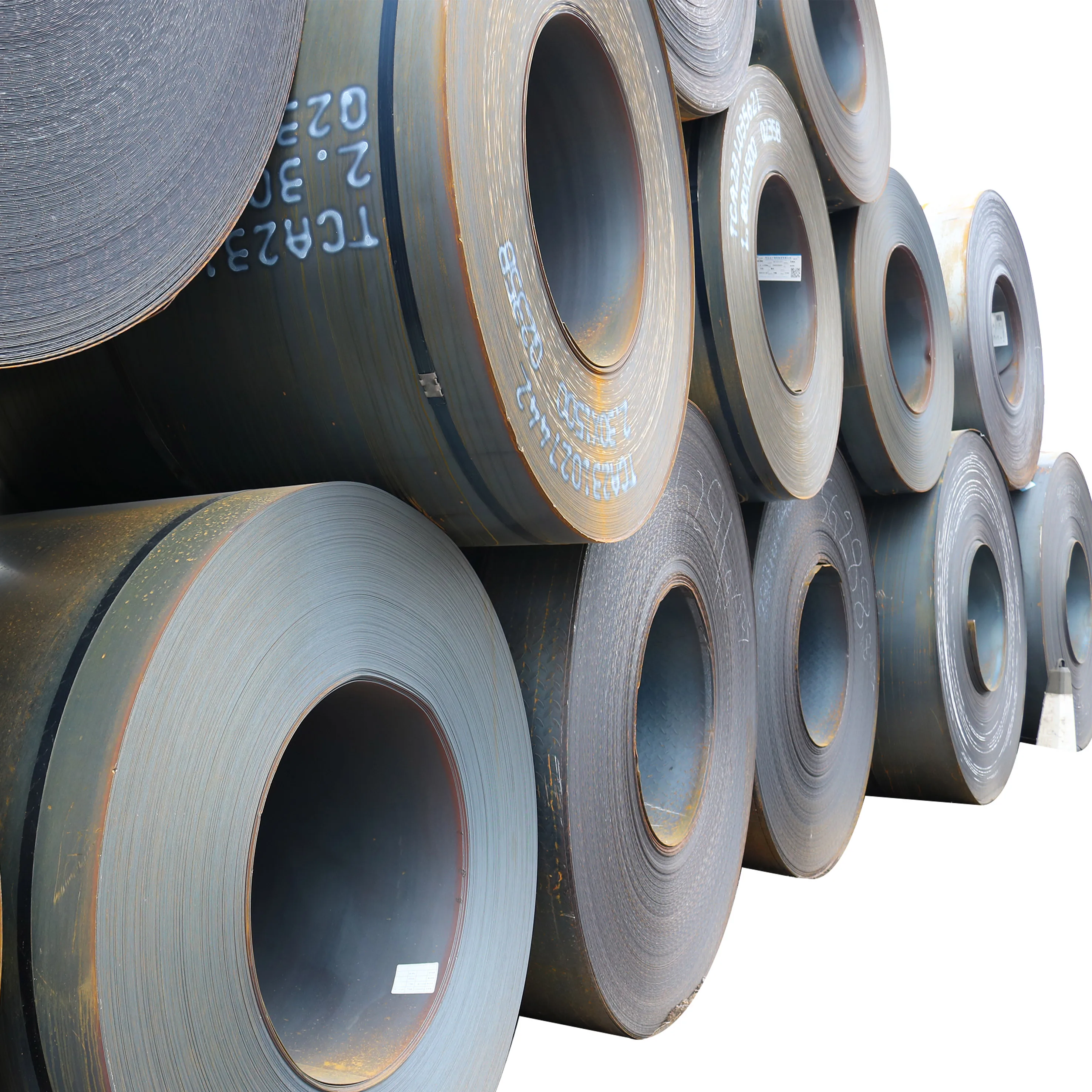 Прочные горячекатаные катушки Q345B Q235B и ASTM A572 для тяжелых применений