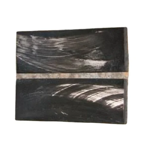  Высококачественные черные пластины из буйвола с белыми полосками для оптической рамки и ручки ножа