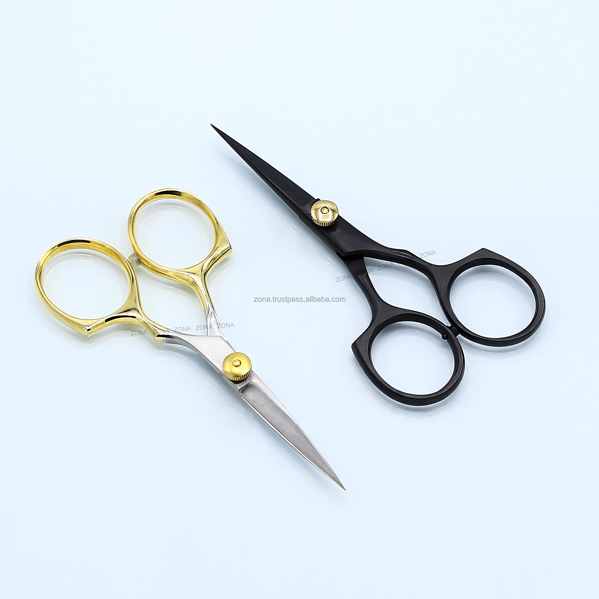 Fly Tying Razor Scissors Stainless Steel Ultra Fine Tips Fishing Scissors Professional Scissors for Fishing & Trimming