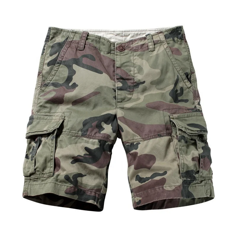 2023 OEM New Best Selling Camo Cargo shorts Men Shorts Casual Plain Custom Summer Sports shorts