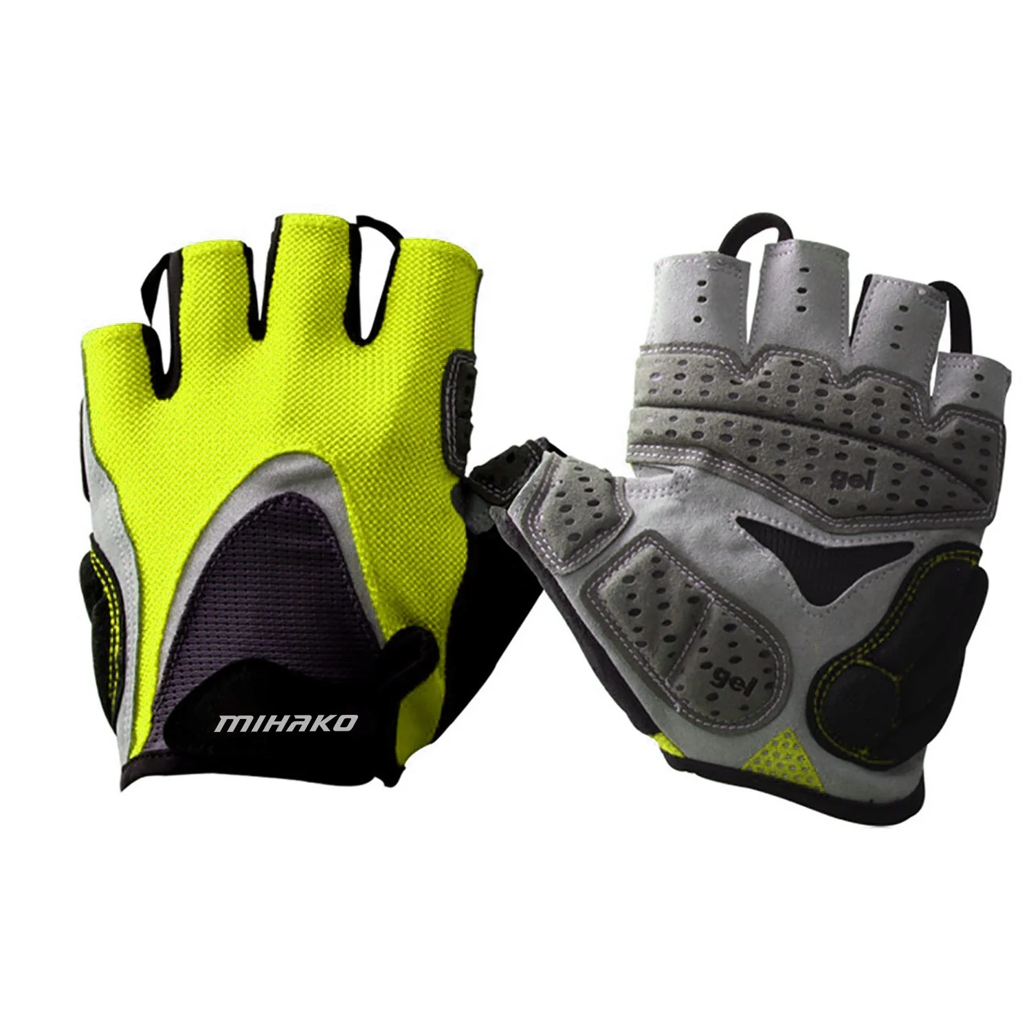 Non-Slip Breathable bicycle accessories Cycling Gel Pad Short Half Finger Gloves Fixed Sports Riding Gloves