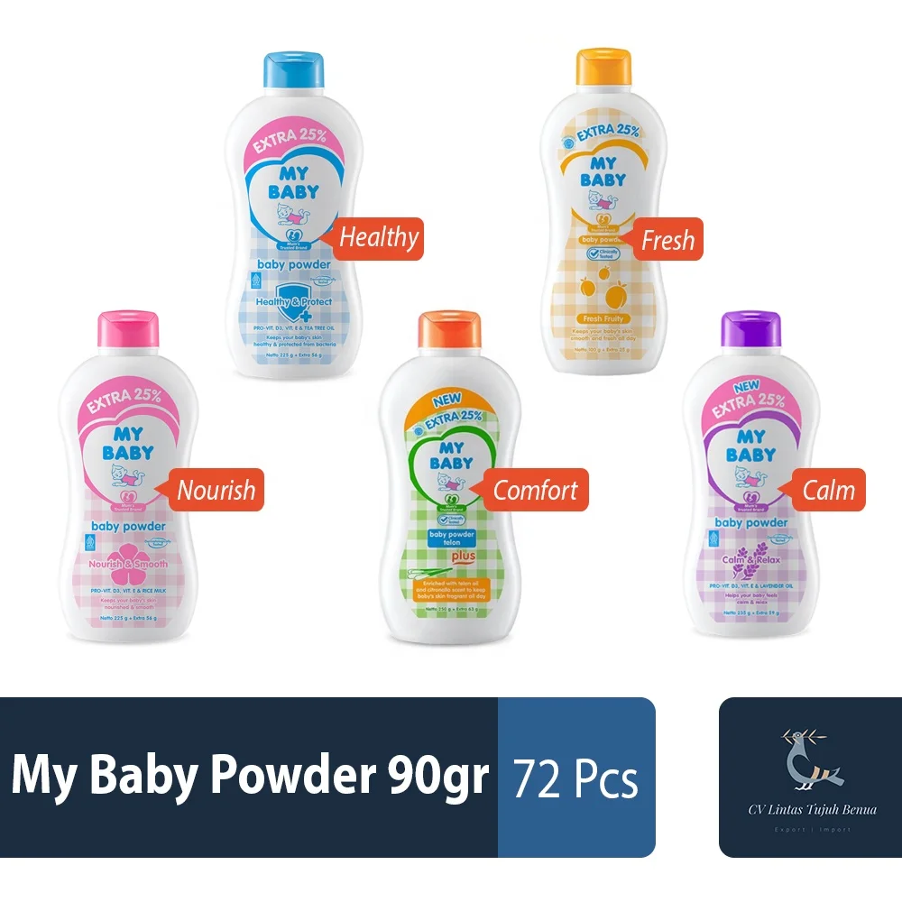 My Baby Comfort Scent Powder Safe Ingredients for Children Protects against Moisture and Softens Skin