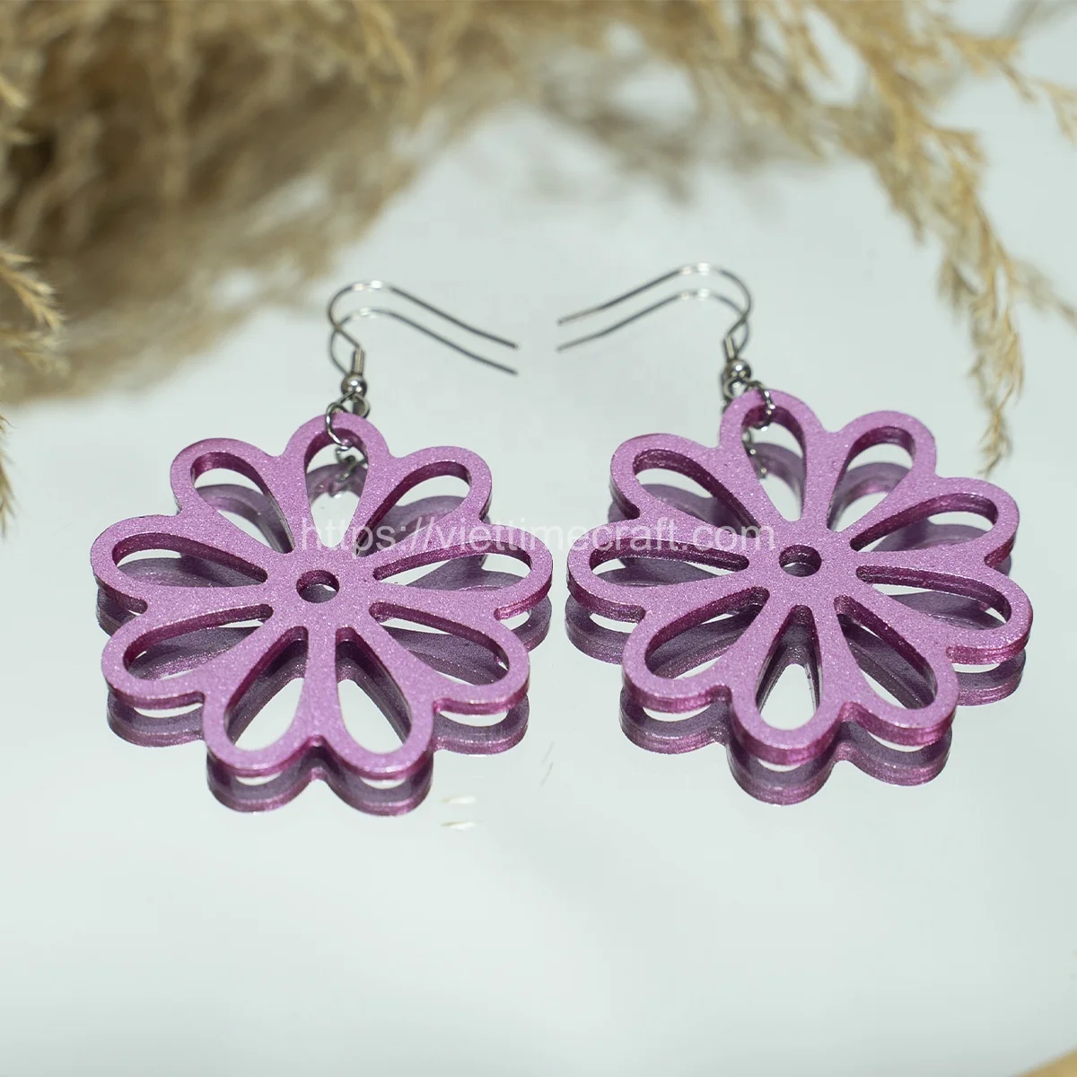 Wholesale Luxury Bufalow Horn Earrings Super Cheap Fashion Accessories Gift for Loved Ones Other Material from Vietnam