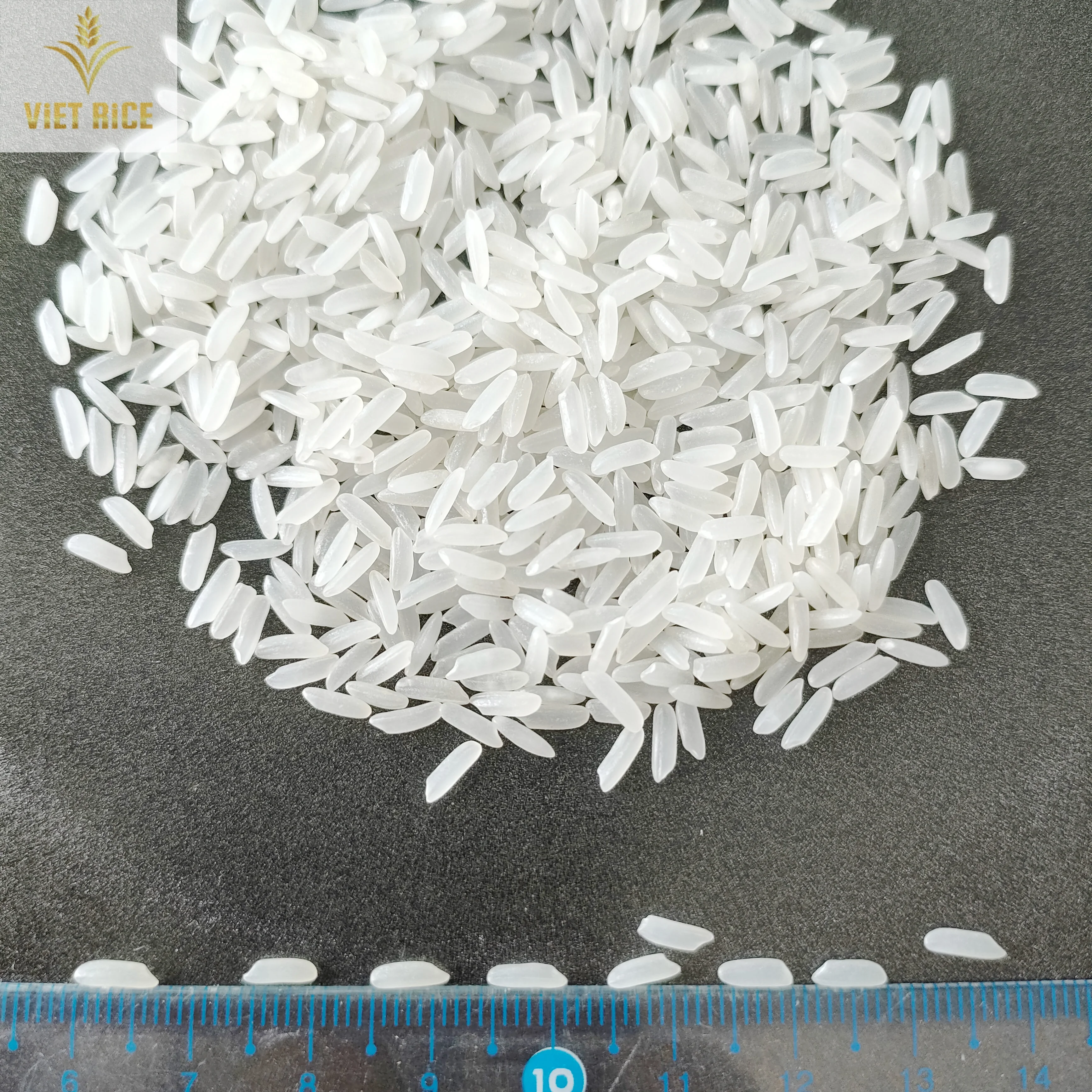 Excellent fragrant long-grain white rice (JASMINE RIZ 5% broken) from a well-known rice farmer and exporter in Vietnam(VIETRICE)