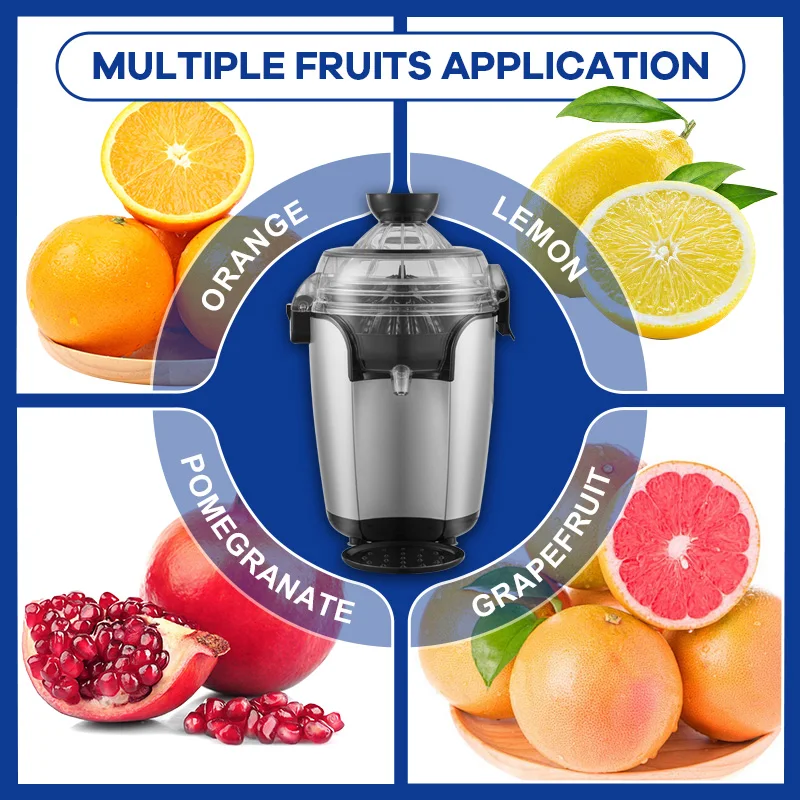 Wholesale OEM Easy Clean Home Use Automatic Fruit Orange Lemon Grape Electric Citrus juicer extractor machine Supplier