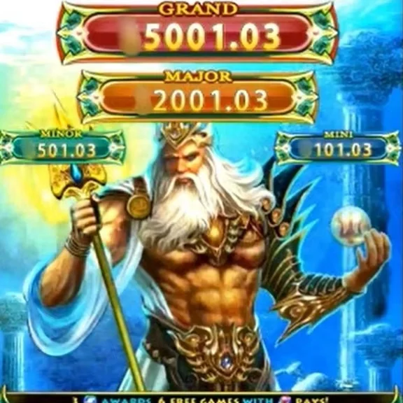 God of War Poseidon Vertical Video Touch Screen Game Board coin operated machine