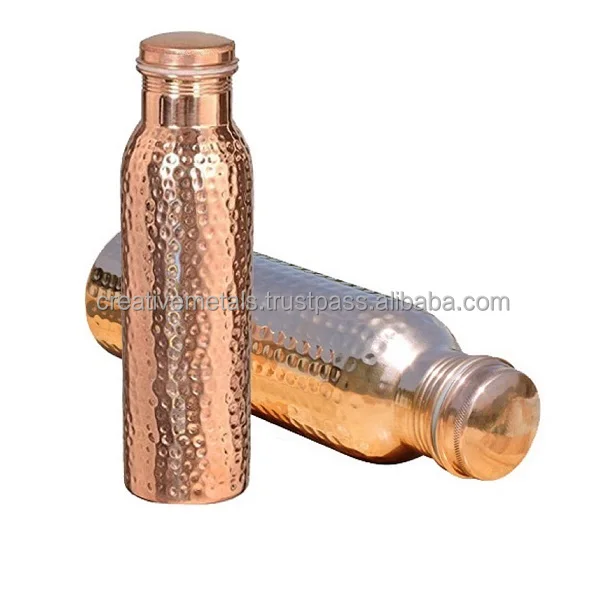  Продвинутая технология бутылка для воды из чистой меди с принтом бутылки путешествий производитель медной
