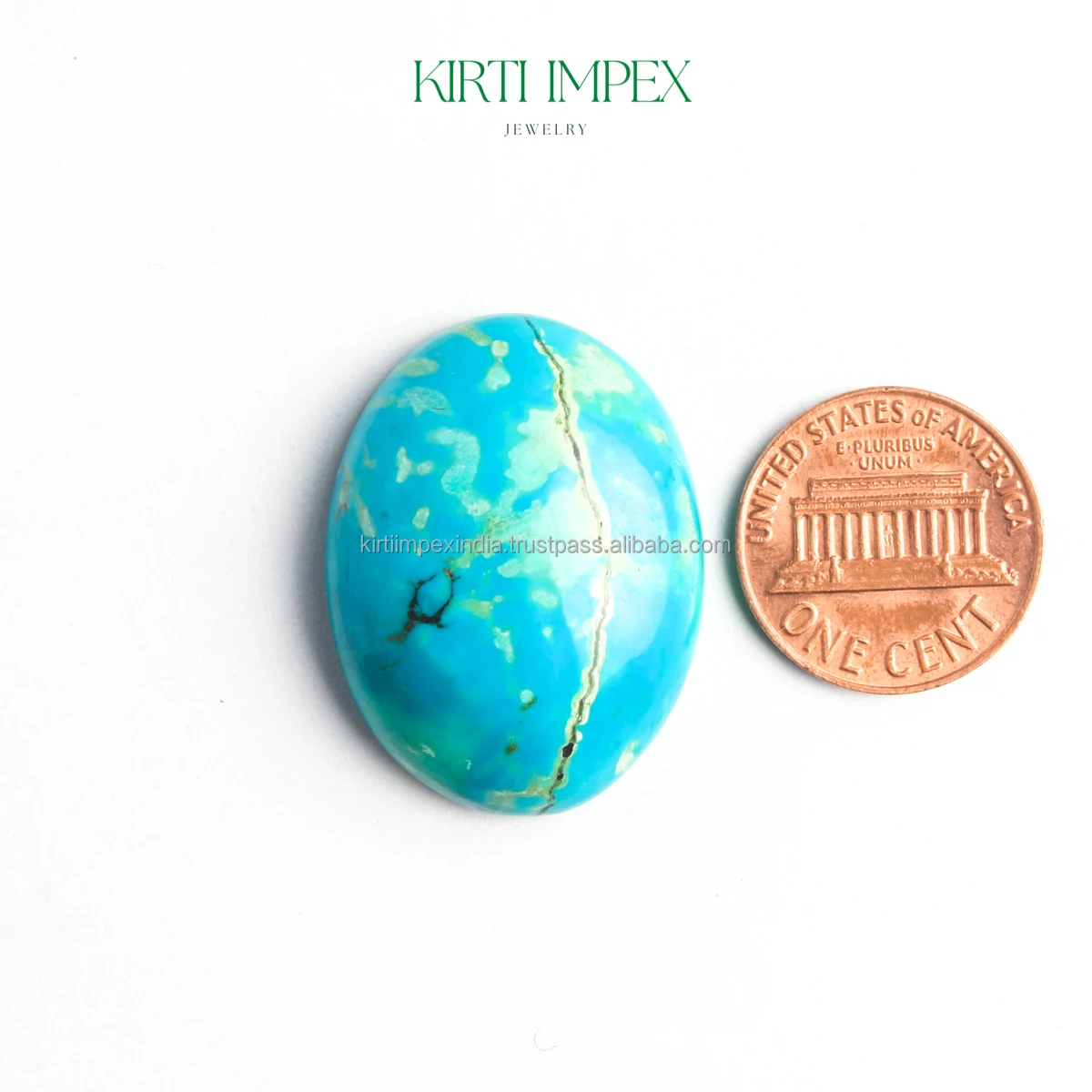 Blue Arizona Turquoise Authentic Semi-Precious Stones Trending Natural Ethically Sourced Crystals For DIY Jewelry Making