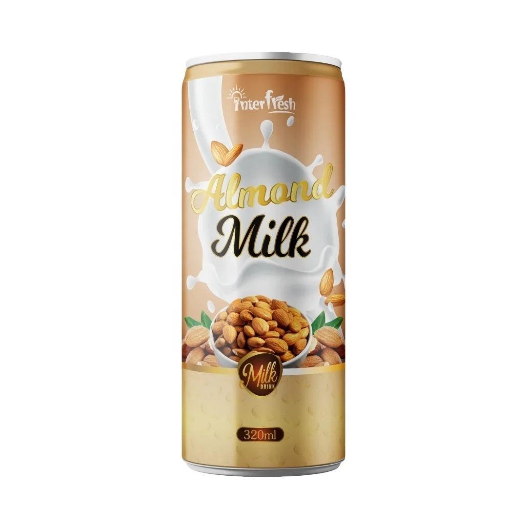 Interfresh Factory Manufacturer Producer Fruit Juice - Vietnamese fresh Nut Milk Vietnamese high-quality FOB price 250ml 320ml