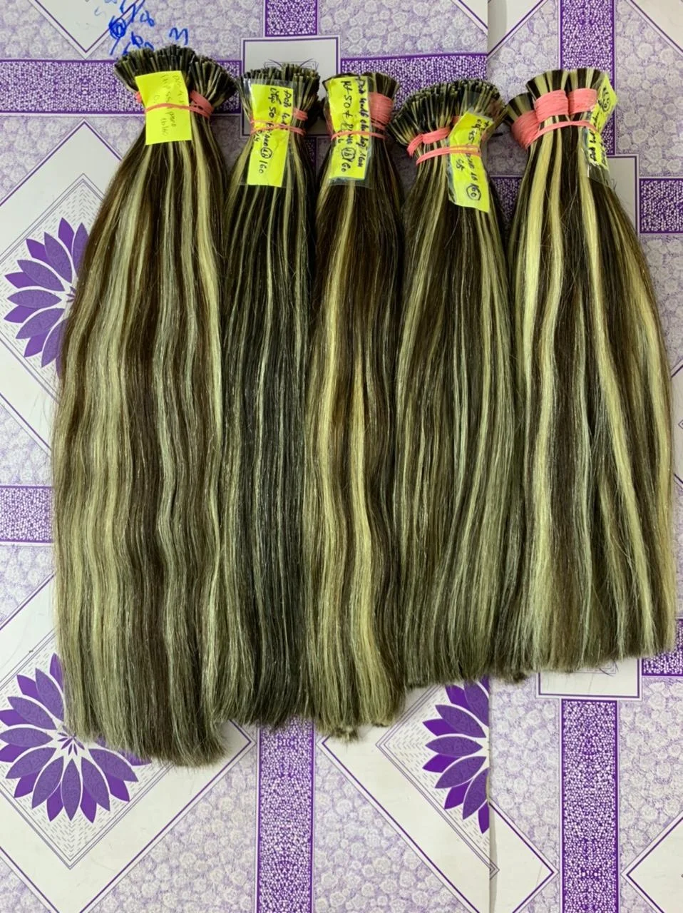 Русские накладные волосы BAMBOOHAIR с Реми-пианино двойное наращивание волос натуральные оптом из Вьетнама