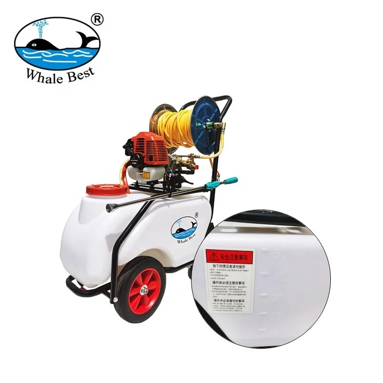 Wheelbarrow trolley power sprayer for agriculture