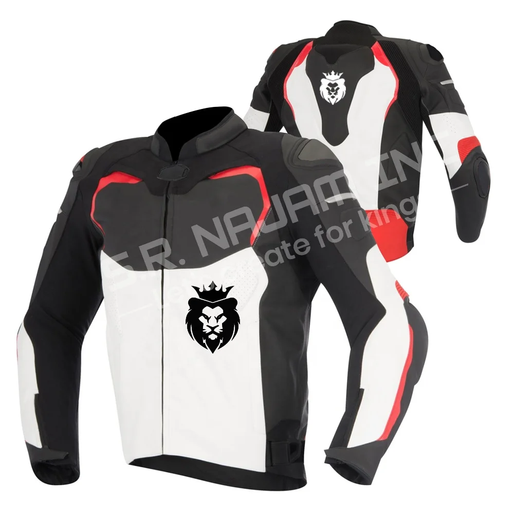 Новейшая стильная мотоциклетная куртка/мотоциклетная кожаная гоночная куртка на заказ Байкерская