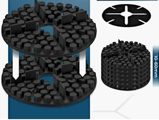 Customized Protection Flooring Hardware Separator Adjusting Element Keel Clamp Groove Elevated Support Components Manufacture