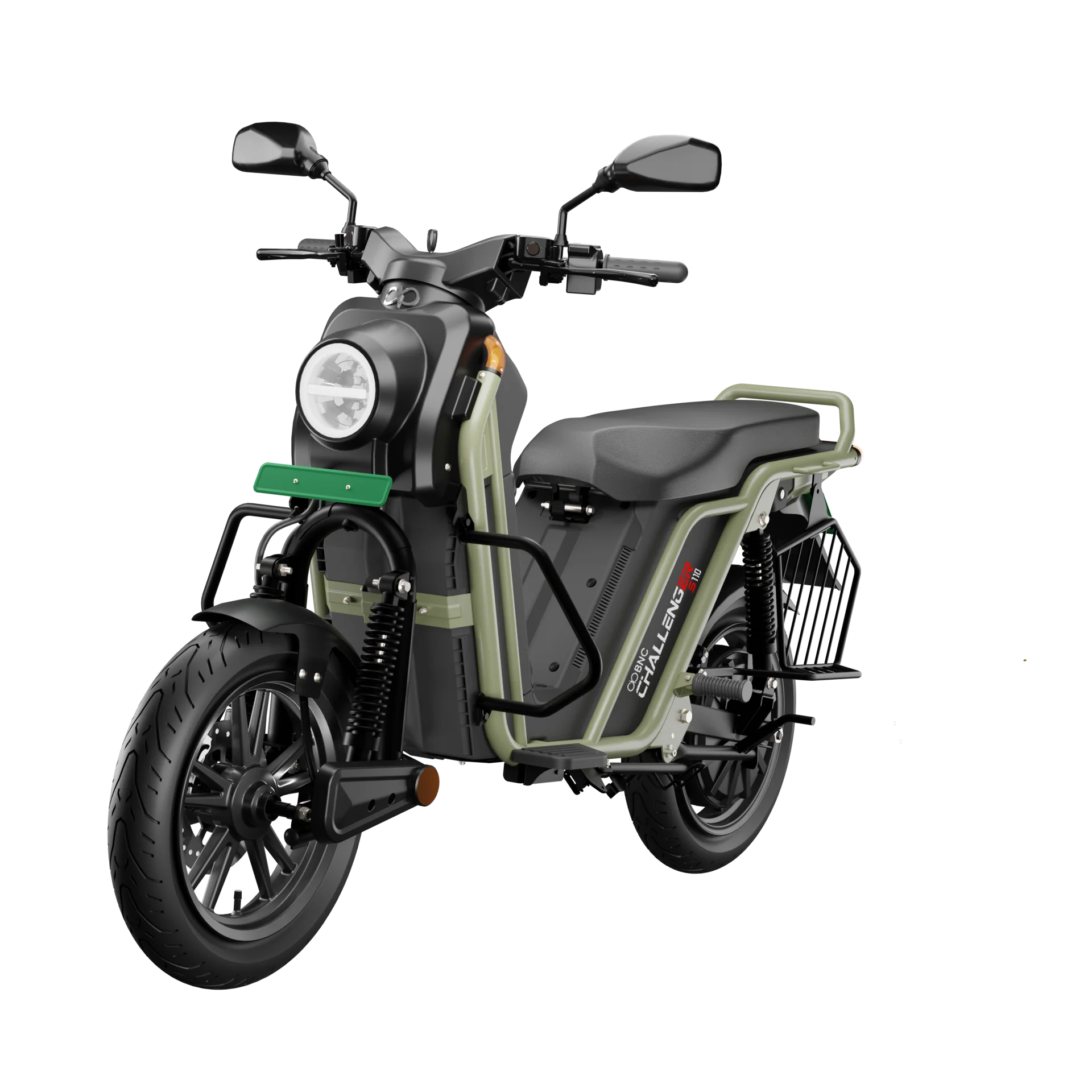 Высокопроизводительный вездеходный электрический скутер BNC Challenger S110 городской пригородный высокоскоростной со съемным аккумулятором