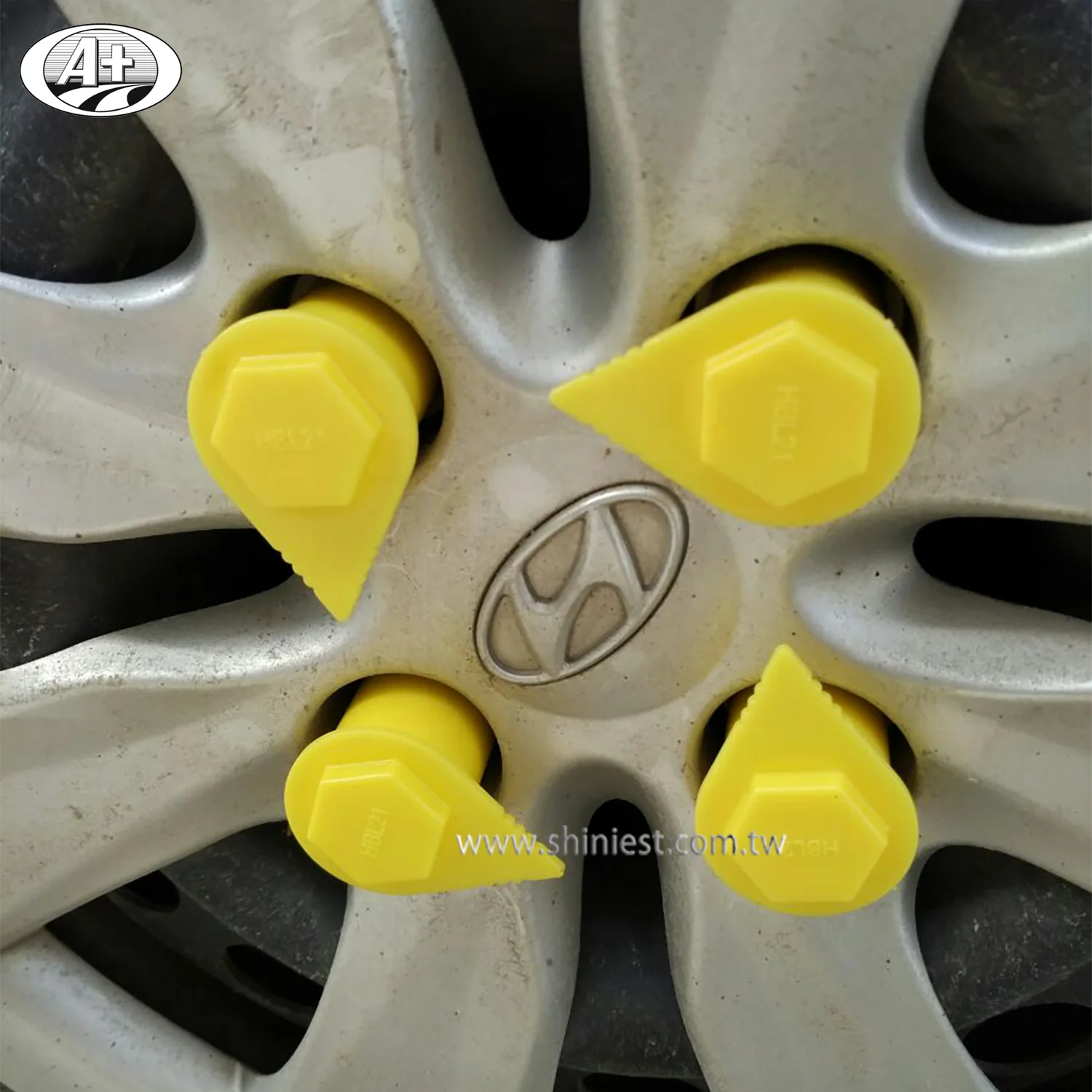 PP+PE Cap-style Loose wheel nut indicator dust cap 19mm