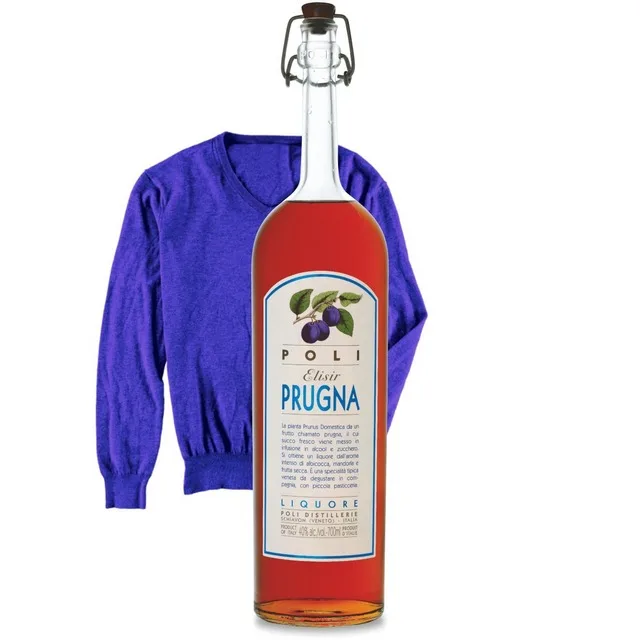 High quality Italian Liqueur Elisir Plum Poli 700 ml digestive alcoholic beverage for retail