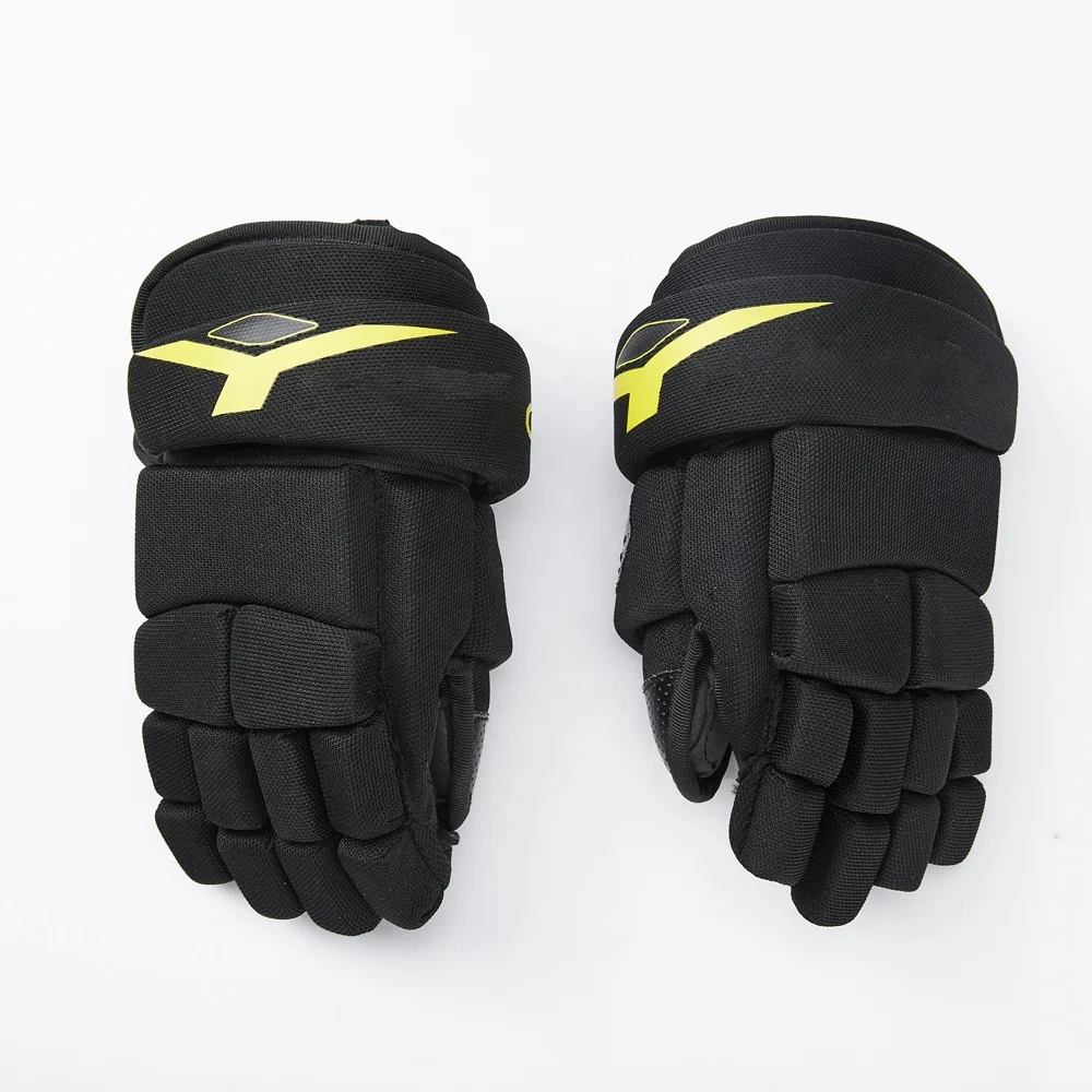 Fashion style custom hockey gloves China for finger protection