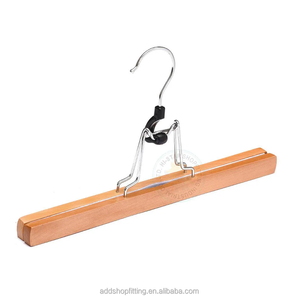 Деревянная вешалка для наращивания волос с логотипом на заказ 30 см