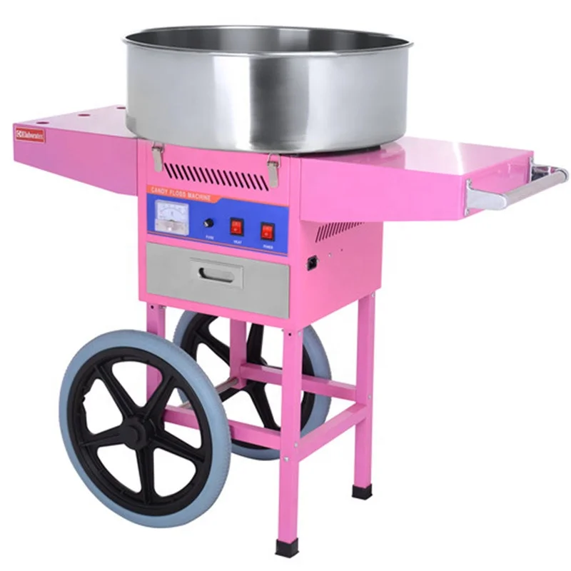 Good Quantity Low Price Snack Equipment Candy Floss Machine With CE Certificate