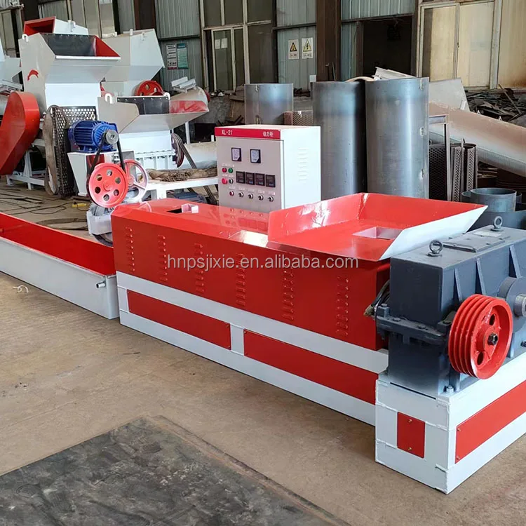 HDPE PE/PP, ABS Single Screw   Pelletizing Line  200kg/h Waste Plastic Recycling granulator Machine