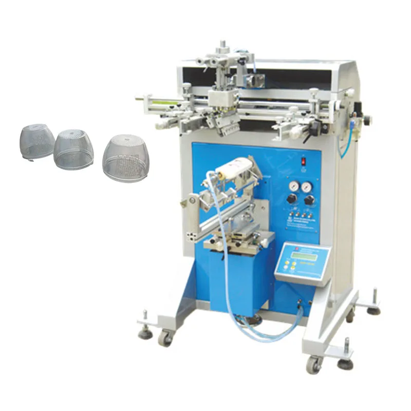 multi-purpose Screen Printer For Plastic Bottles Screen Printing Machine Plastic cup Silk Screen Printer