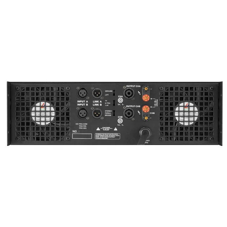 home subwoofer power amplifier audio class ab 1300watts 2channel 2ohm professional rf vhf amplifier