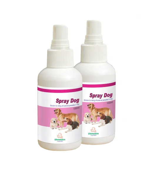 Vietnam GMP Certificate Anti-parasite product for Pet Animal, Spraydog Prestigious Manufacture