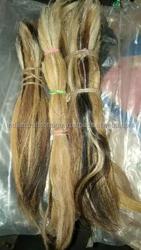 Buffalo tail hair real/cow and bull tail hairs for making brush