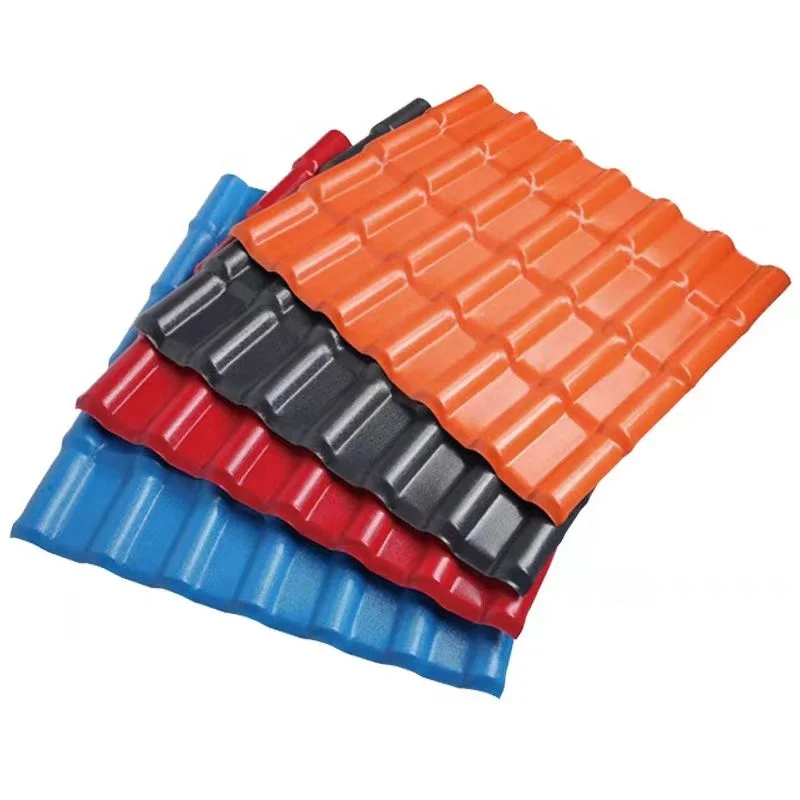 ASA Royal Translucent 1050mm Roofing Sheet Synthetic Resin PVC Tile Royal Translucent Style for Building Construction