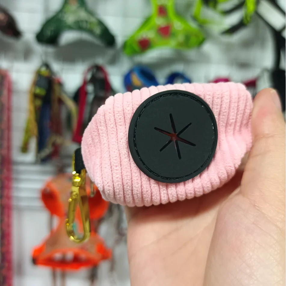 personalised collar custom reflective cat cuban pu leather dog harness soft braided rope recycled leash pet recovery with handle