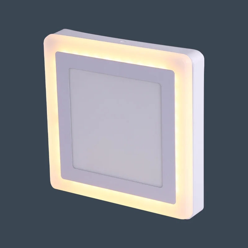 High quality 3500K warm white circular and square 3000K 4000K 6500K indoor lighting LED panel lights