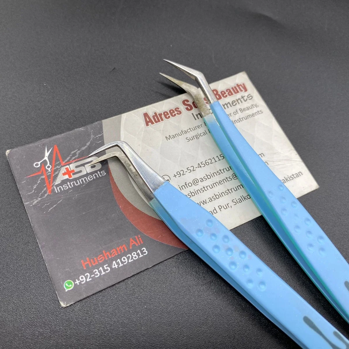 Professional Lash Tweezer 90 Degree Slim Boot Sustainable Steel Dot Print Handle New Styles Eyelash Extension Tweezers