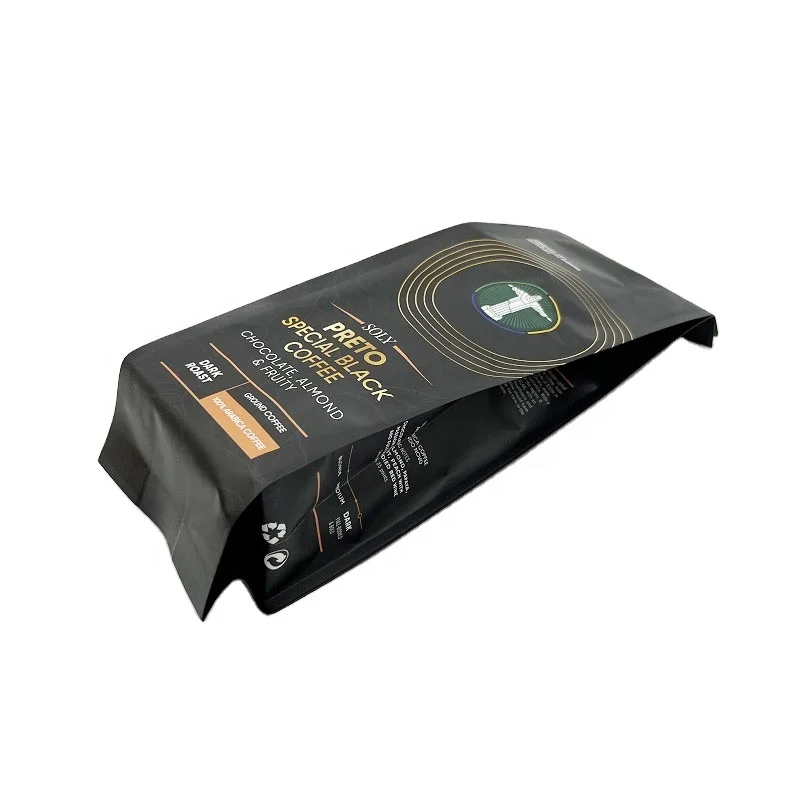 Custom Printed Drip Coffee Bean Packaging Roasted Coffee Bag with Valve