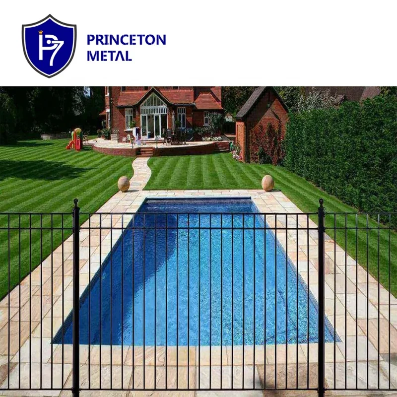 Factory price high quality powder coated morden  aluminum pool fence penals