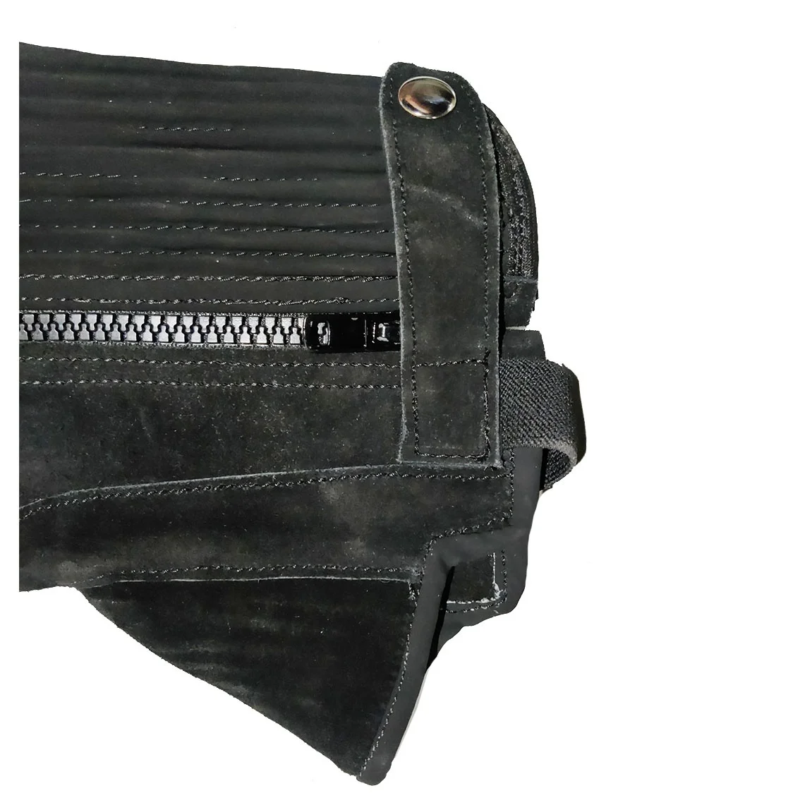 High Performance Suede Leather Half Chaps Custom Black Brown Horse Racing Riding Equipment Lightweight Accessories Wholesale