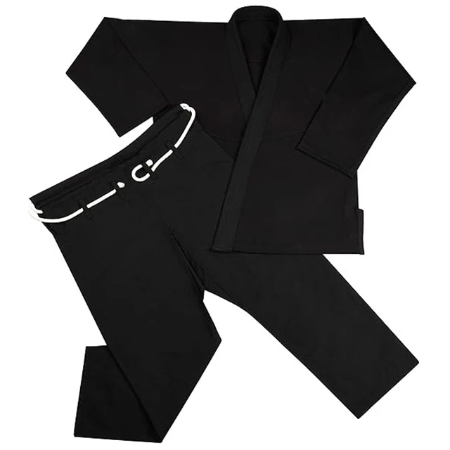 Wholesale Good Quality Jiu Jitsu Gi  BJJ Brazilian Suite for Men & Women MMA Uniform with Belt Black