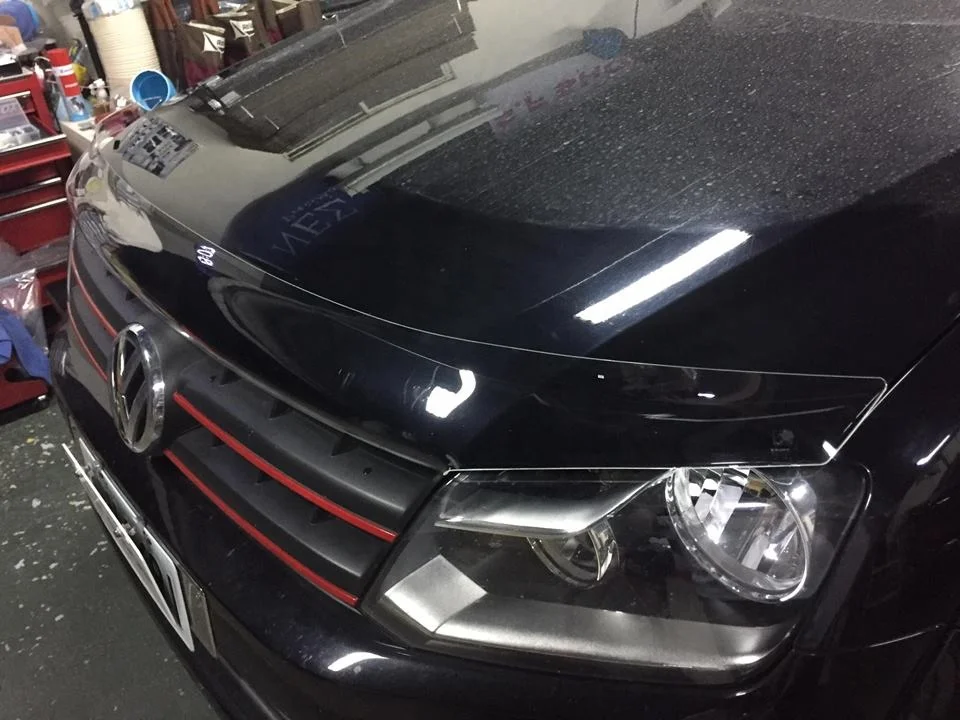 HIC Chrome Hood Guard Bug Shields hood Protector car bumper protector