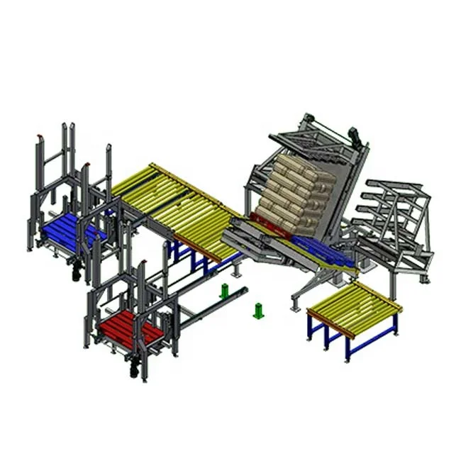 Top quality material handling equipment pallet changer in the market pallet inverter APS for food and beverage